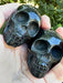 Black Obsidian Skull
