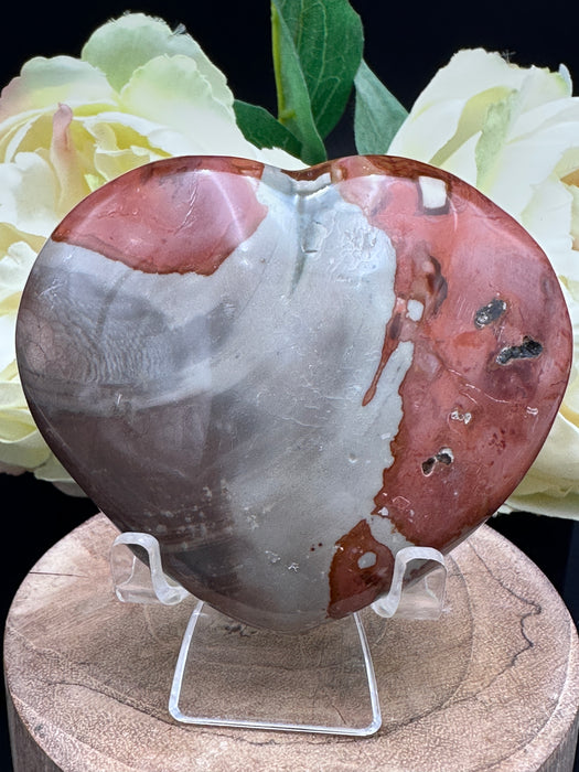 Polychrome Jasper Crystal Heart