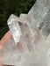 Clear Quartz Point Cluster with natural base