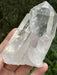 Clear Quartz Point Cluster with natural base