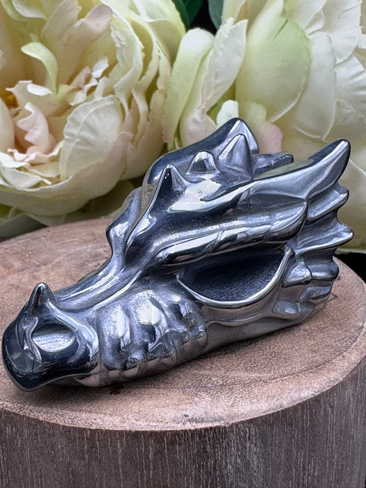 Terahertz Dragon Head Crystal Decoration