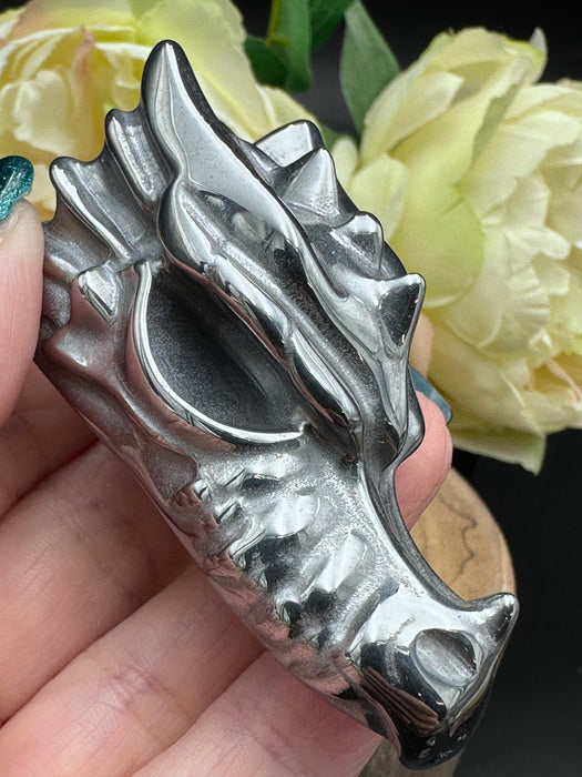 Terahertz Dragon Head Crystal Decoration