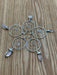 Clear Quartz Crystal Dreamcatcher Pendant Silver Brazil