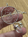 Clear Quartz Crystal Dreamcatcher Pendant Silver Brazil