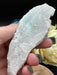 Botryoidal Purple Fluorite on Quartz with Chrysocolla