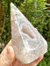 Druzy Agate Geometrical Diamond