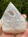Druzy Agate Geometrical Diamond