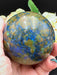 Lapis Lazuli and Fynchenite Sphere