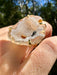 Gold Plated Agate Geode Ring from Brazil