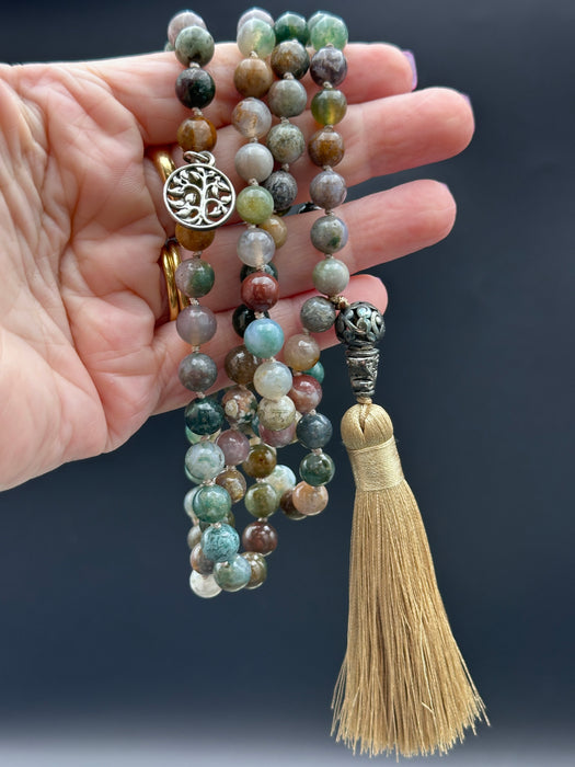 Ocean Jasper Mala Beads