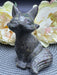 Dragon's Blood Jasper Fox Carving