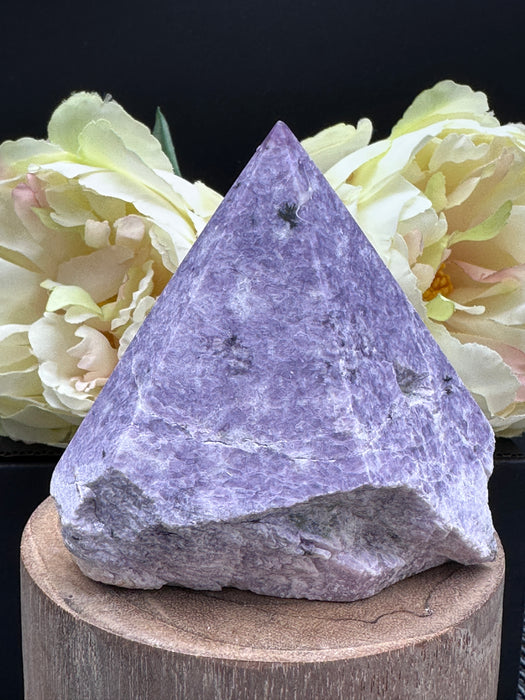 Lepidolite Semi-Polished Raw Chunky Point