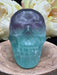 Candy (Watermelon) Crystal Fluorite Skull