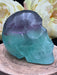 Candy (Watermelon) Crystal Fluorite Skull