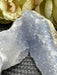 Blue Lace Agate Raw Specimen #1 - beautiful sparkling druzy