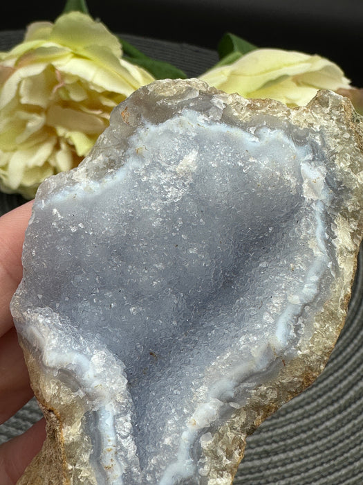 Blue Lace Agate Raw Specimen #8