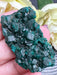 Sparkling Raw Dioptase Crystal Specimen