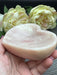 Pretty Pink Opal Crystal Heart Shaped Dish Bowl