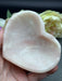 Pretty Pink Opal Crystal Heart Shaped Dish Bowl