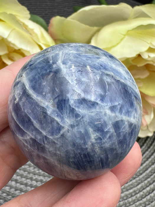Blue Kyanite Crystal Sphere