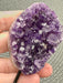 Amethyst Geode on Black Metal Stand