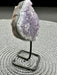 Amethyst Geode on Black Metal Stand