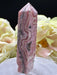 Mini Rhodochrosite Points with beautiful patterns and colours and small druzy pockets