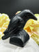 Beautifully carved and polished Black Obsidian Raven