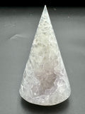 Druzy Agate Conical Tree Crystal Brazil