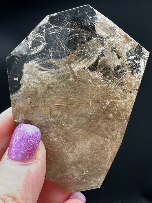 Gold Rutile Raw Specimen - 88gm