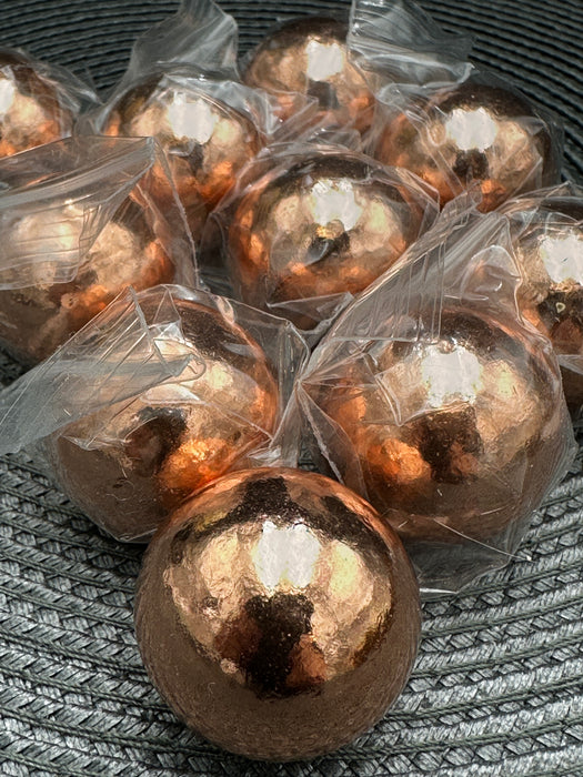 Solid Copper Spheres 