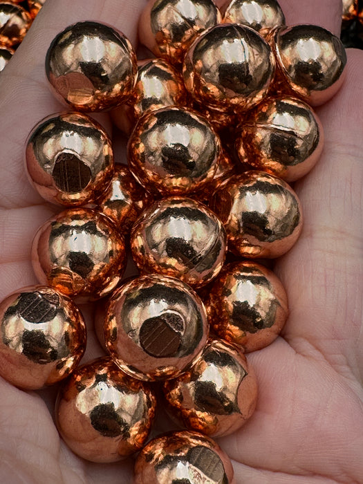 Solid Copper mini spheres/nuggets 