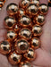 Solid Copper mini spheres/nuggets 