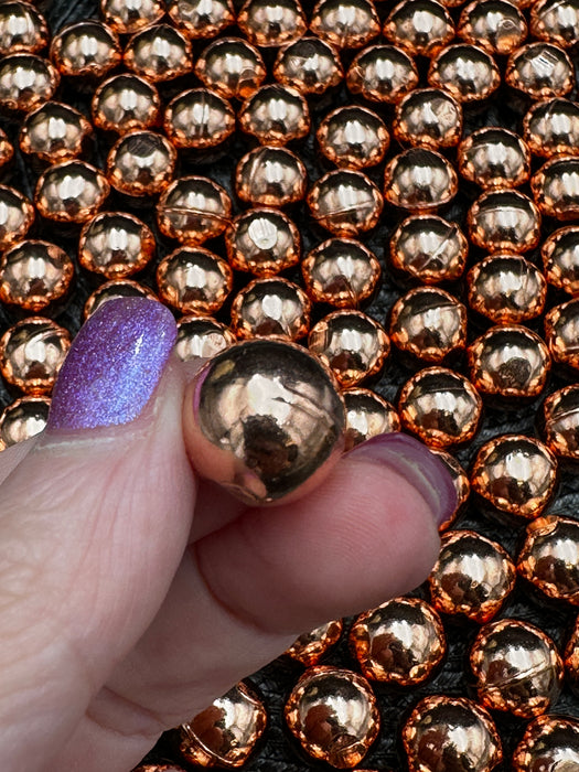 Solid Copper mini spheres/nuggets 