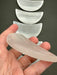 Selenite/Satin Spar Shallow Moon Charging Bowl