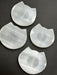 Selenite/Satin Spar Sphere Holder - Cat Head