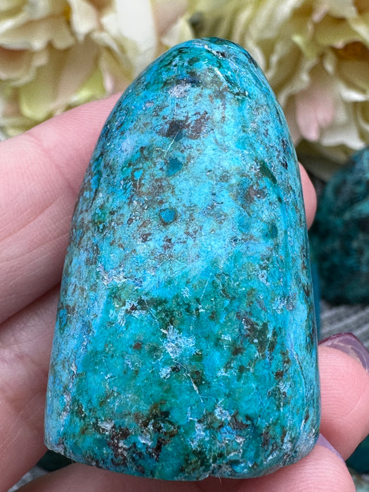 Chrysocolla Standing Freeforms - Various Options