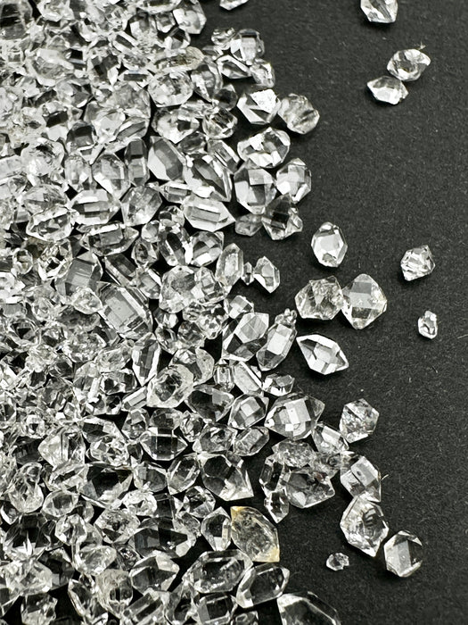 Herkimer Diamond from New York - tiny crystal specimens