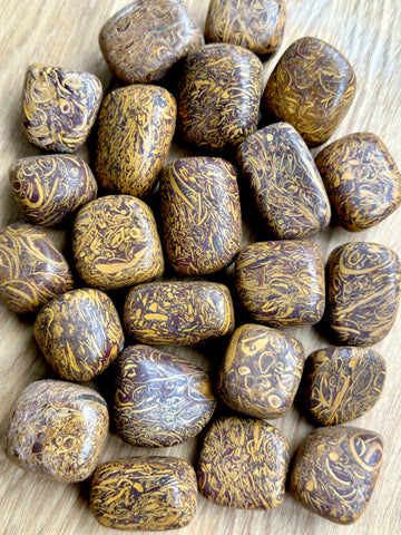 Calligraphy Jasper Miriam Jasper Tumbled Stone Crystal