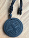 Shungite Tree of Life Crystal Pendant on Cord Necklace
