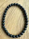 Shungite Crystal Bead Bracelet Jewellery