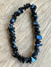 Black Onyx Crystal Chip Bracelet