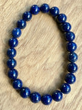 Lapis Lazuli Crystal Bead Bracelet