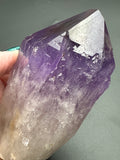 Amethyst Crystal Raw Point Wand