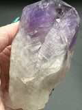 Amethyst Crystal Raw Point Wand