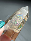 Smoky Quartz Rainbow Crystal Point