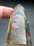 Smoky Quartz Rainbow Crystal Point