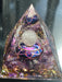 Orgonite Pyramid Crystal Rose Quartz Amethyst