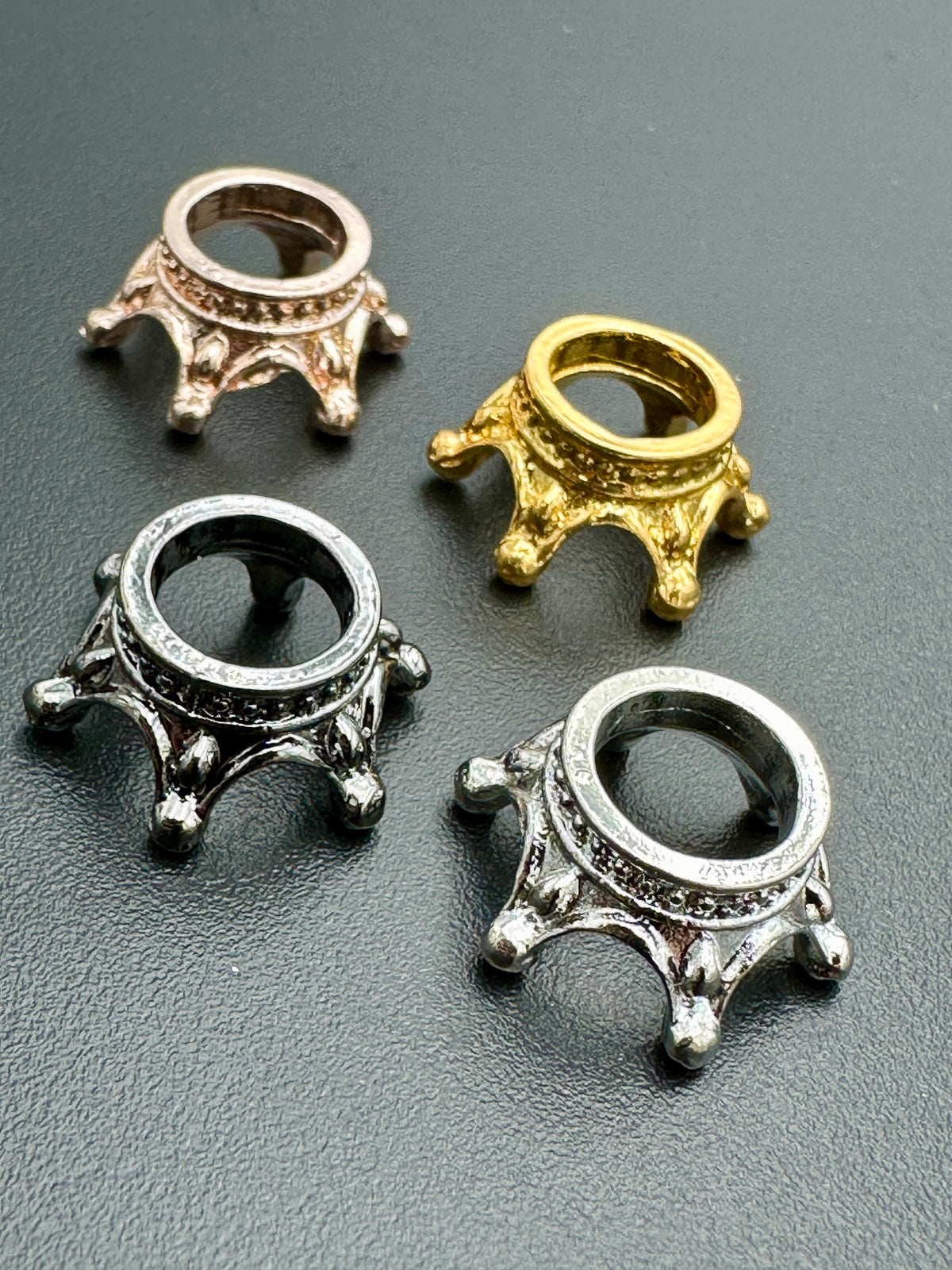 Metal Crown Mini Sphere Stand - Various Choices — Crystal Sanctuary ...