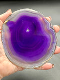 Crystal Agate Slice